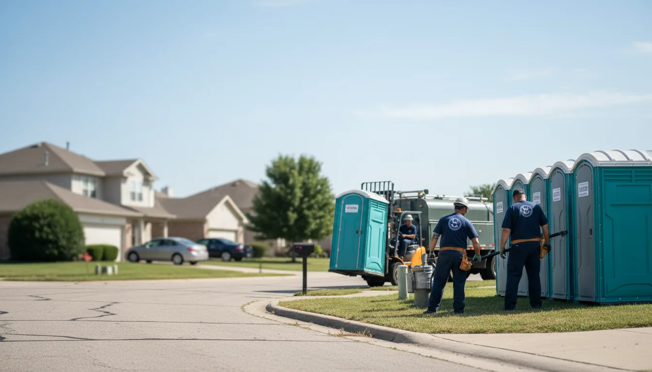 Porta Potty Rental in Newcastle, TX near me